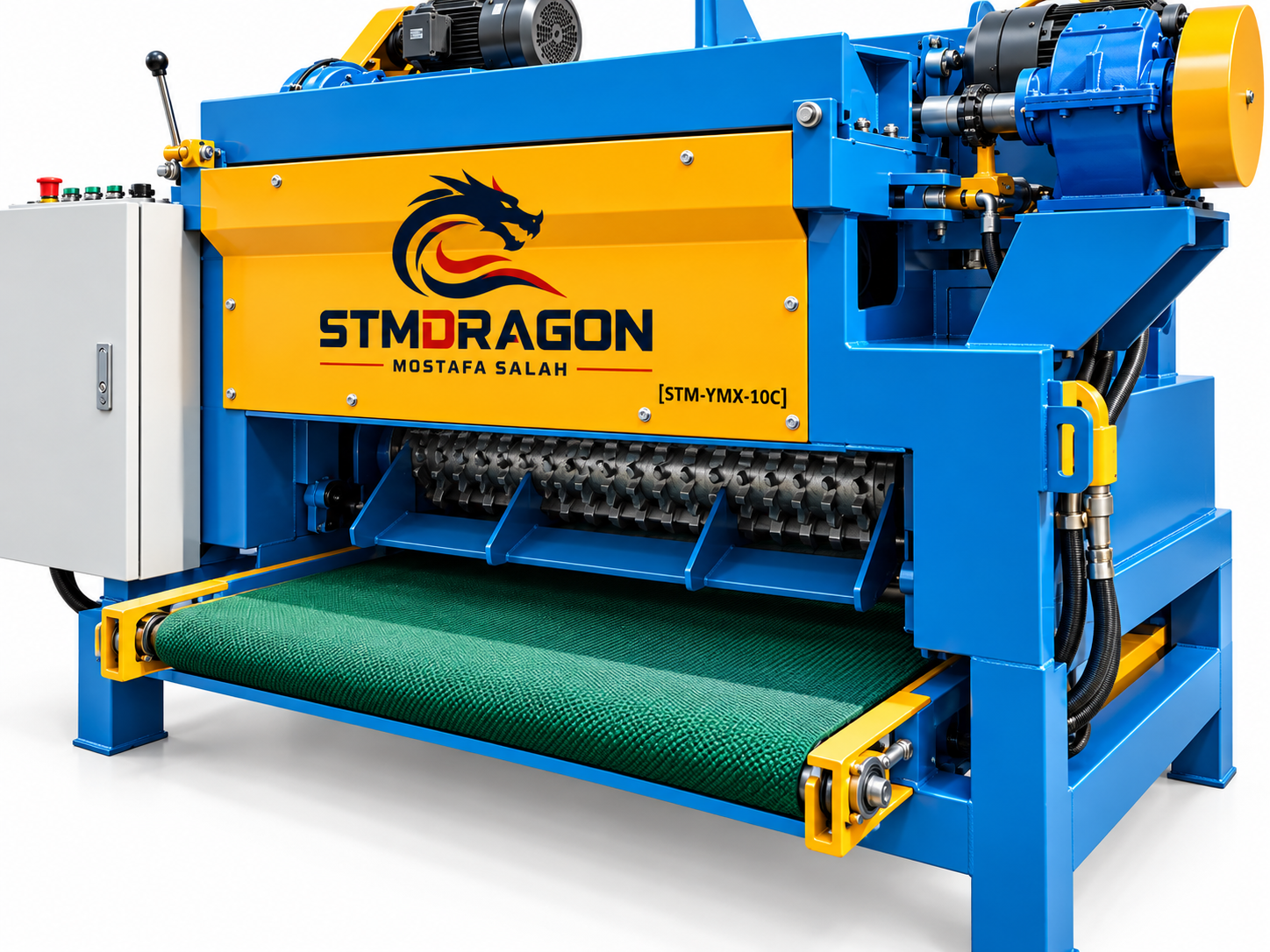 STMDRAGON STM-YMX-10C Wood Log Debarker for Plywood Log Preparation