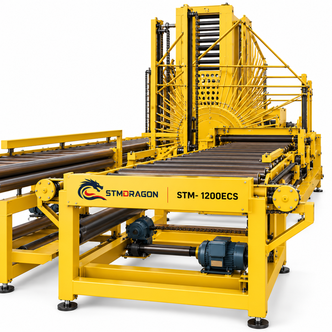 STMDRAGON STM-1200ECS Automatic CNC Edge Cutting Saw Machine for Plywood - Image 2