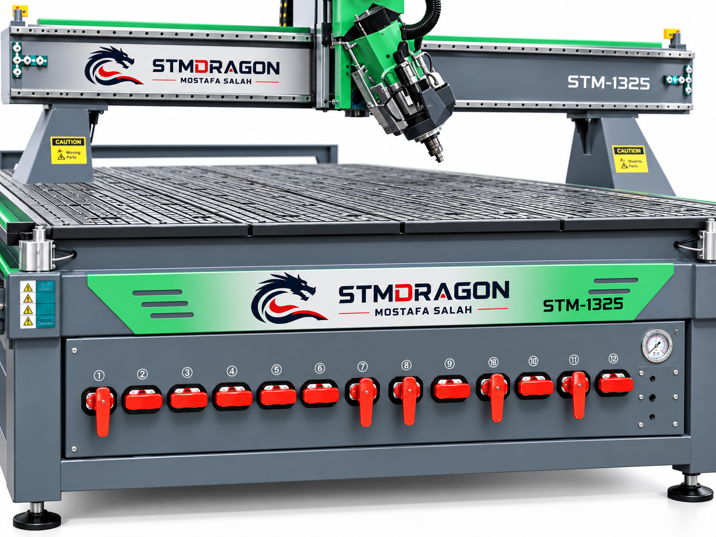 STMDRAGON STM-1325 4 Axis CNC Router Machine for Woodworking & Furniture - Image 3