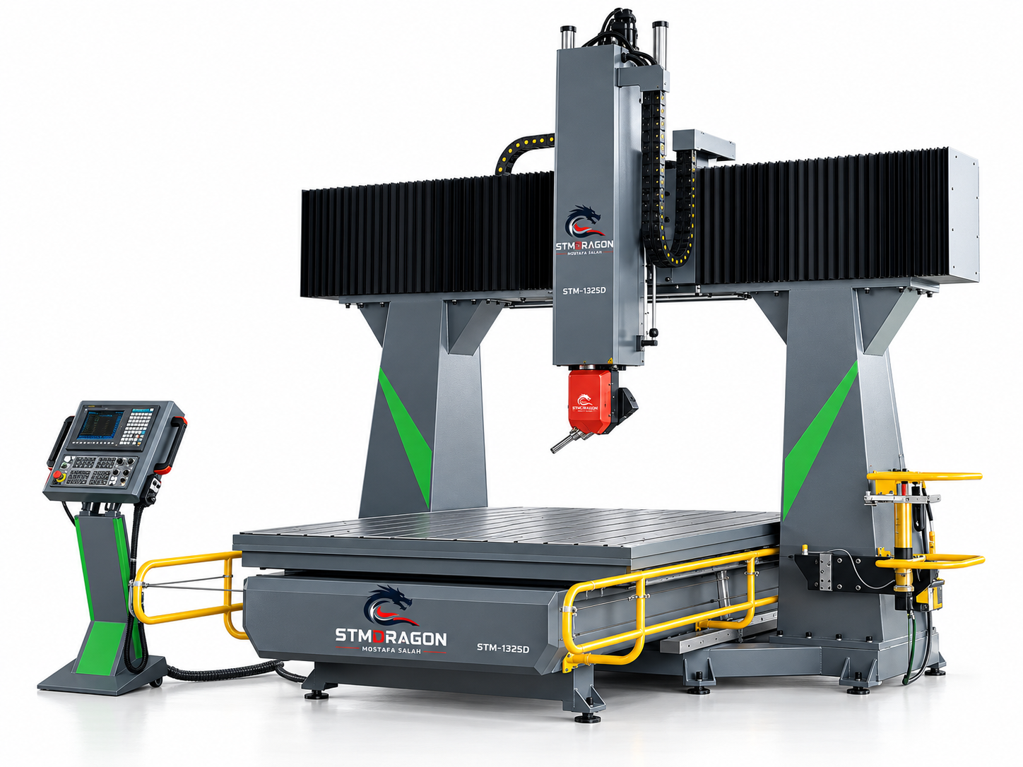 STMDRAGON STM-1325D5-Axis CNC Router Machine for Wood, Foam & Aluminum - Image 2