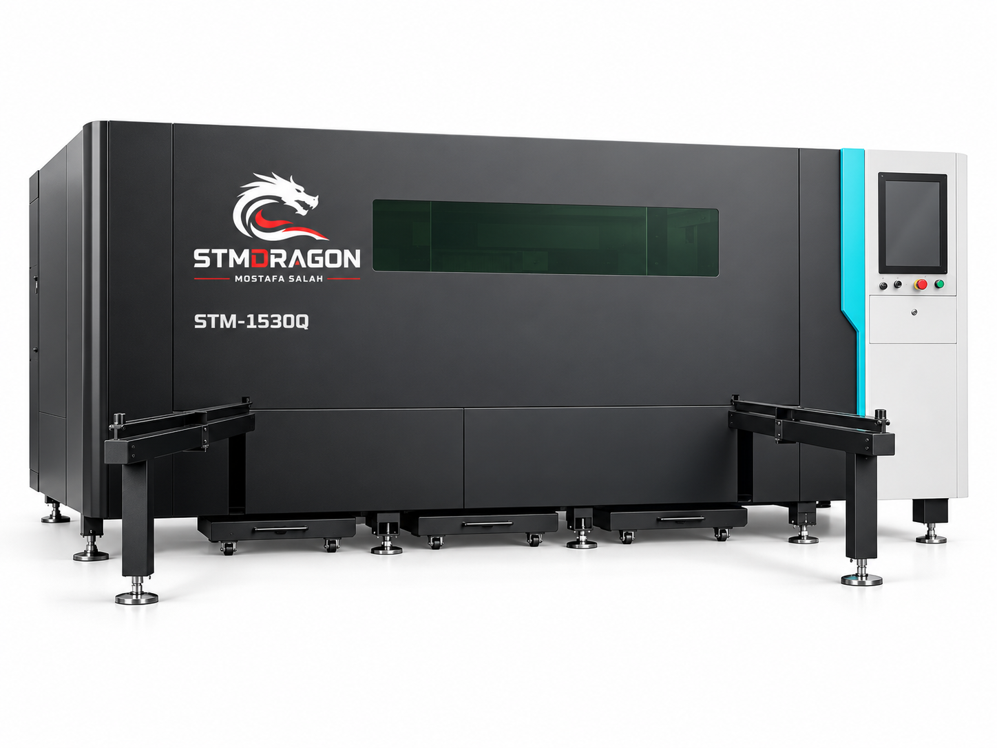 STMDRAGON STM-1530Q Enclosed Fiber Laser Cutting Machine