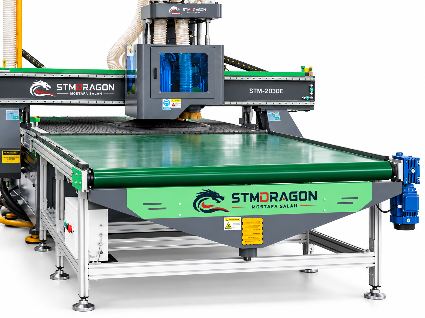 STMDRAGON STM-2030E Upgraded 3-Axis ATC CNC Router Machine with Automatic Loading & Unloading - Image 2