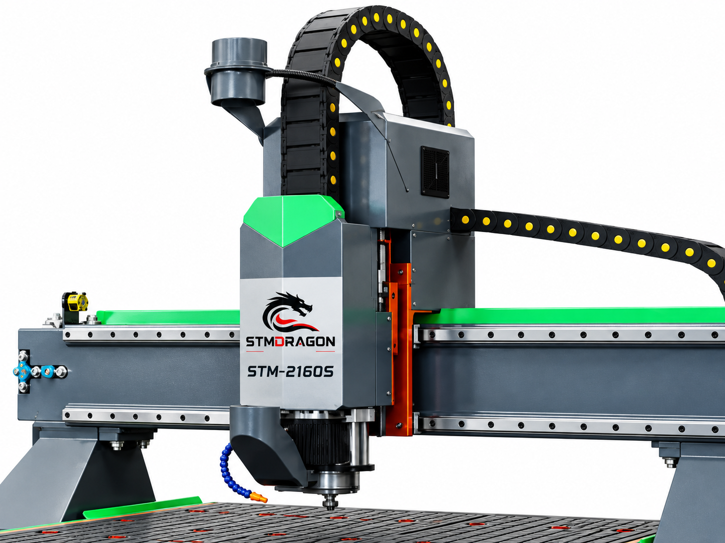 STMDRAGON STM-2160S 3 Axis CNC Wood Router Machine 7×20 ft - Image 4