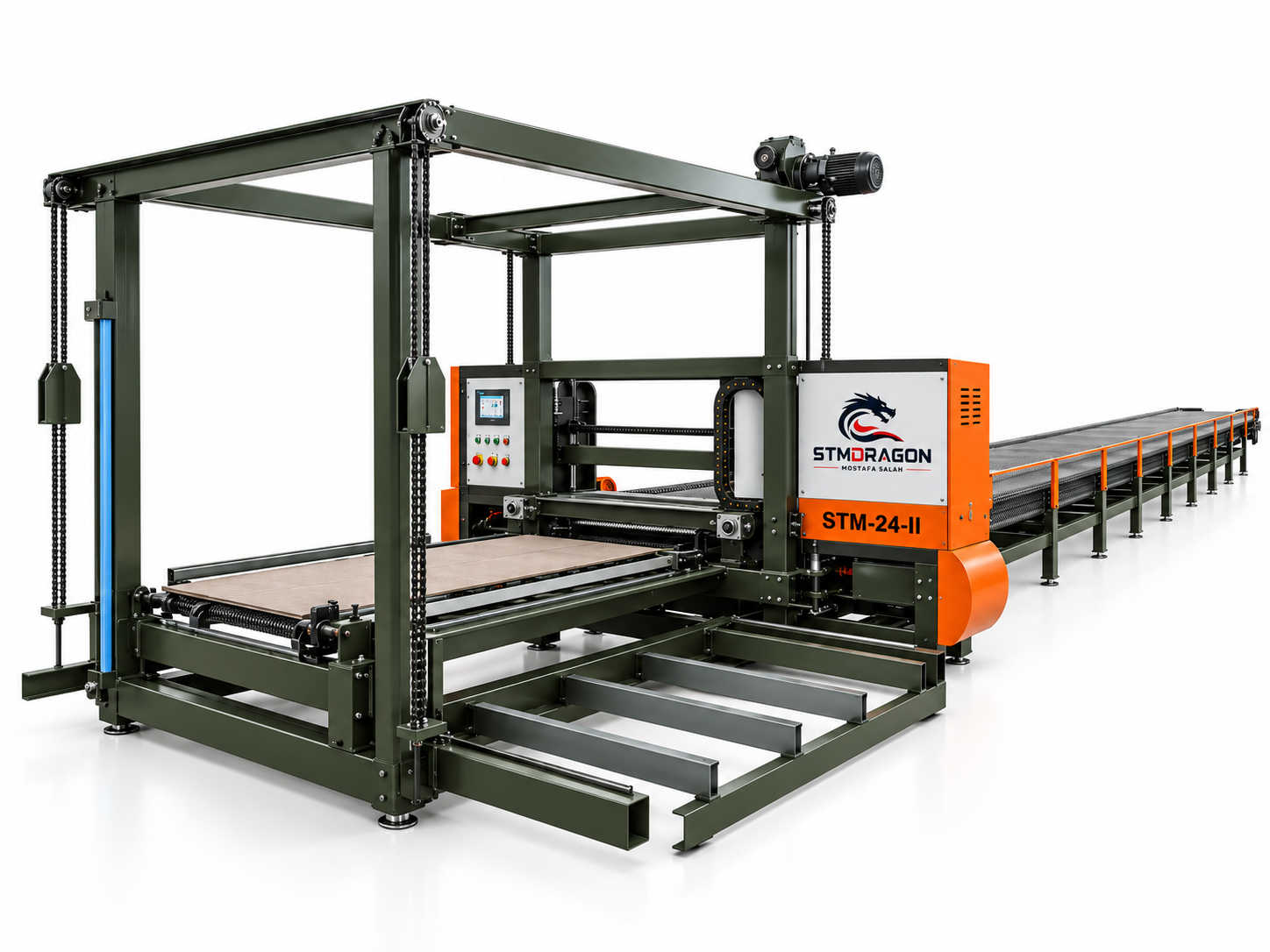 STMDRAGON STM-24-II Automatic Plywood Core Veneer Assembly Line - Image 2