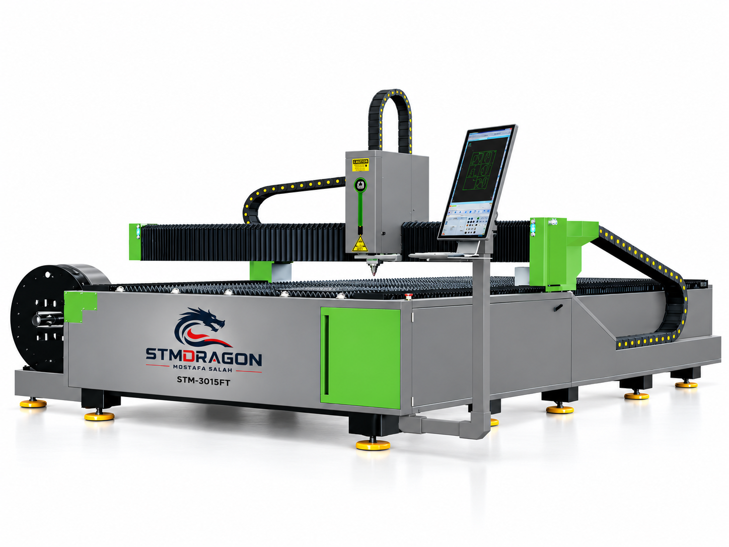 STMDRAGON STM-3015FT Fiber Laser Cutting Machine for Sheet & Tube Metal