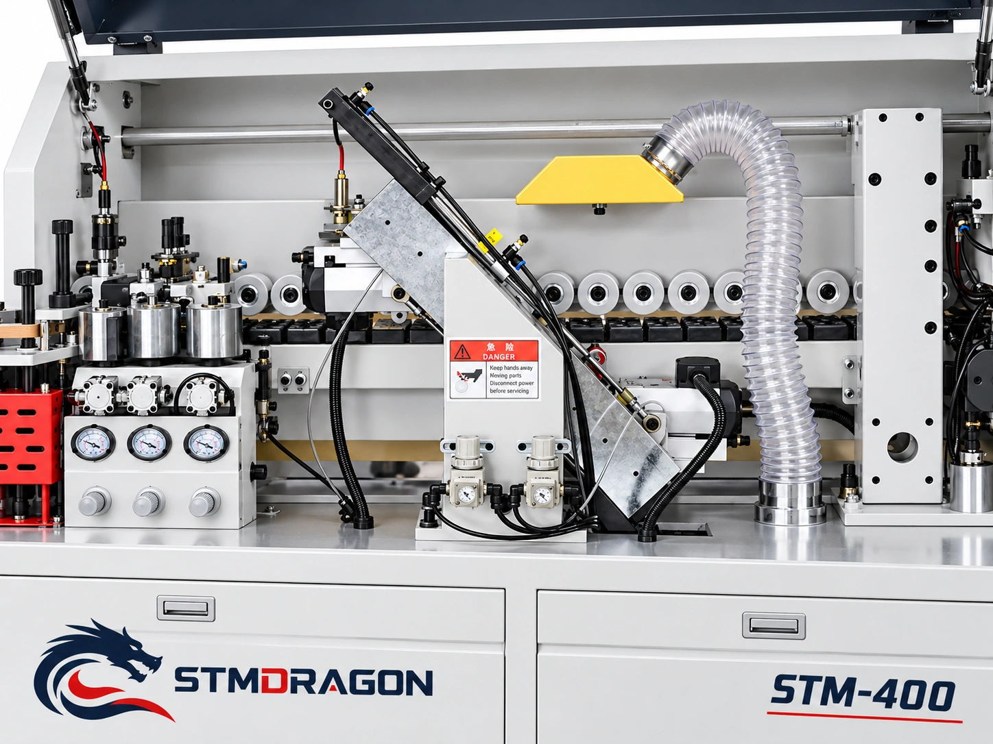 STMDRAGON STM-400 Automatic Edge Bander Machine – 6.23 kW, 13 m/min - Image 2