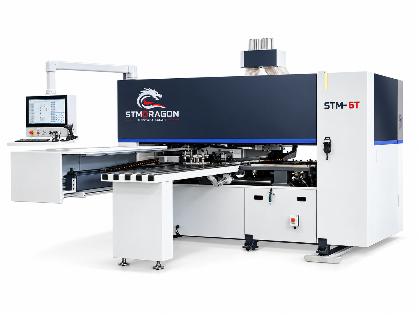 STMDRAGON STM-6T ET6T ATC CNC 6-Sided Drilling Machine