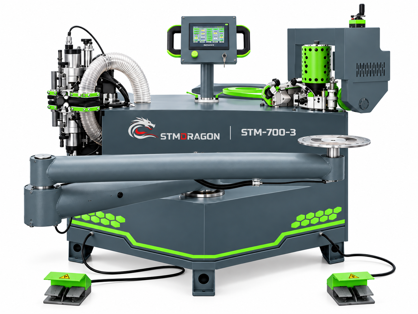 STMDRAGON STM-700-3 Fully Automatic Curve Edge Banding Machine for Furniture