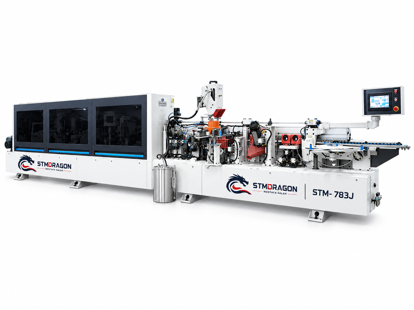 STMDRAGON STM-783J 783J Bevel & Straight Integrated Edge Banding Machine
