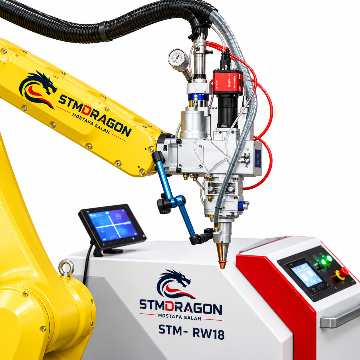 STMDRAGON STM-RW18 6KW Automatic 6-Axis Laser Welding Robot - Image 2