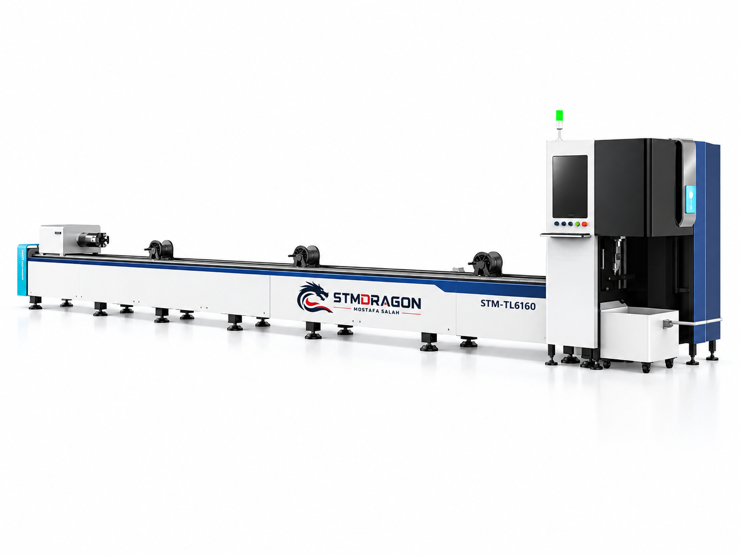 STMDRAGON STM-TL6160 Metal Tube Fiber Laser Cutting Machine - Image 2
