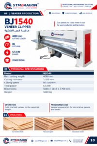 STMDRAGON BJ1540 Veneer Clipper