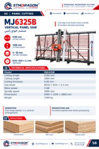 STMDRAGON MJ6325B Vertical Panel Saw